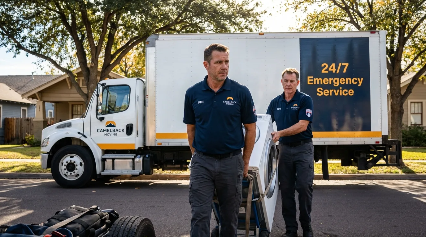 CamelBack Moving crew loading furniture in Pembroke Pines, FL